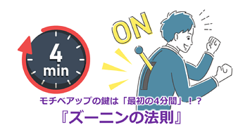 659_モチベアップの鍵は「最初の4分間」！？『ズーニンの法則』