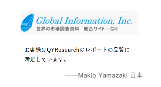 QYResearch（QYリサーチ）：信頼性の高いデータと戦略的アドバイスで成果を最大化（0910）3699